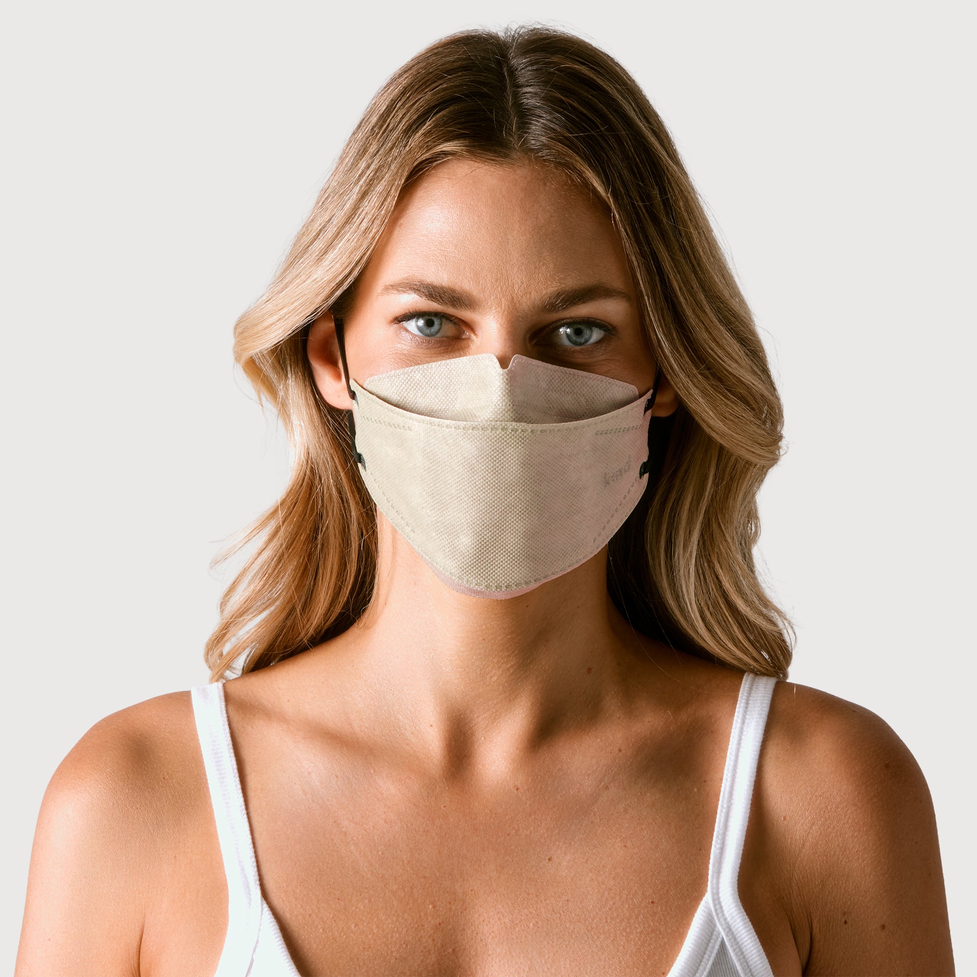 KN95 Respirator Face Mask - Almond