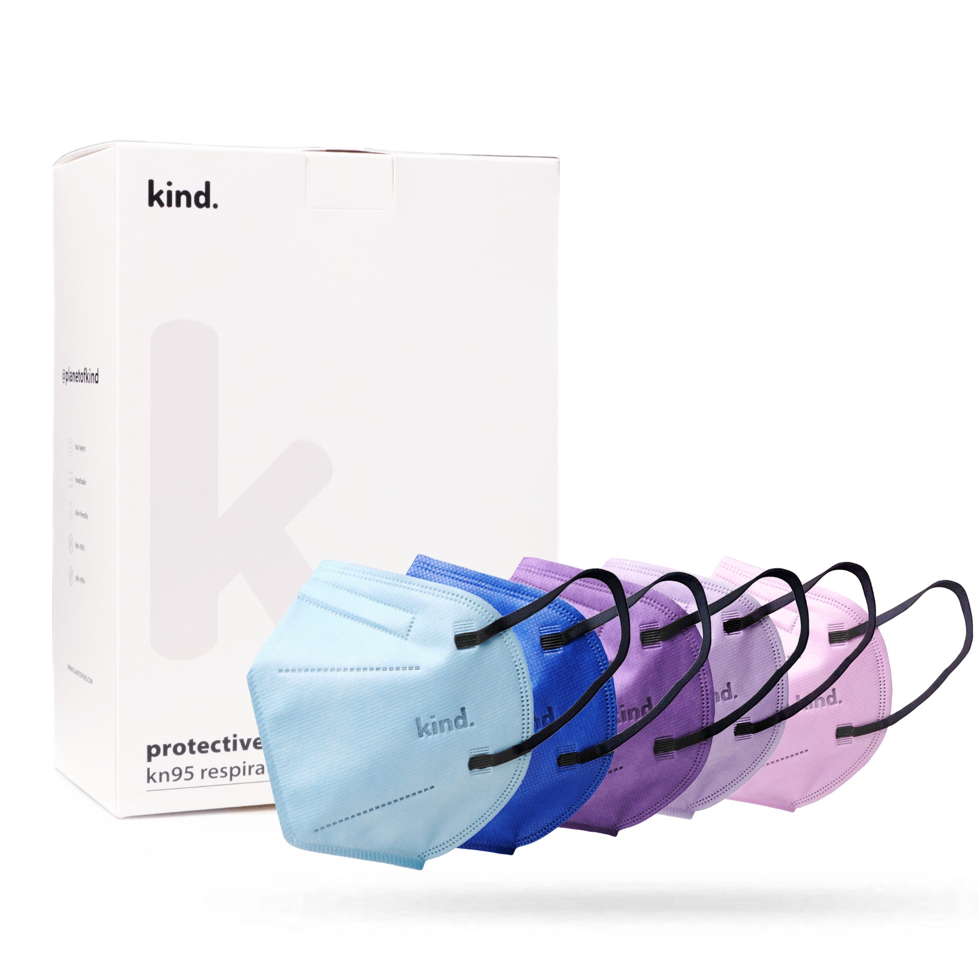 KN95 Respirator Face Mask Cone Shape : Bloom Bundle