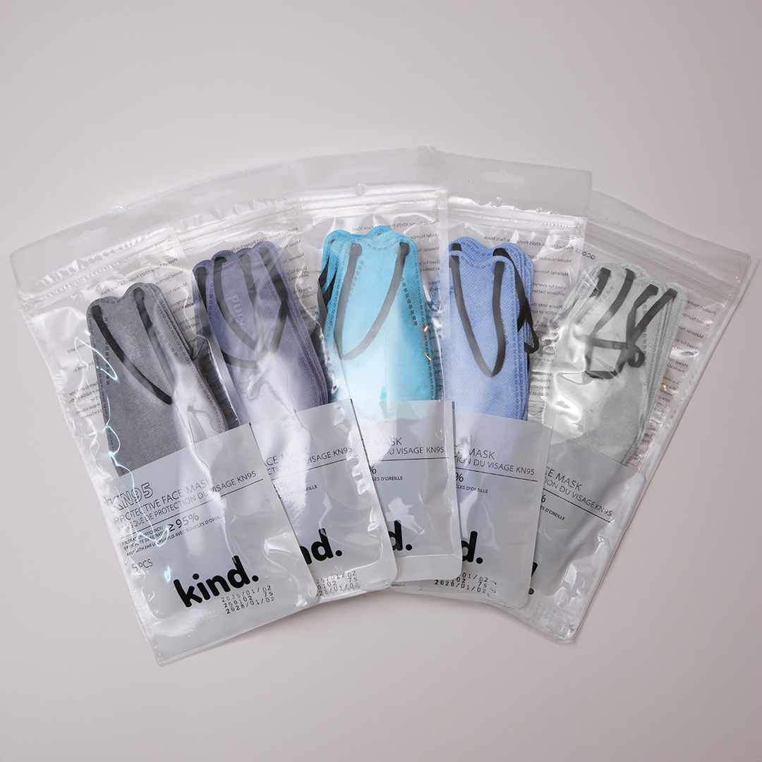 KN95 Respirator Face Mask: Glacier Bundle