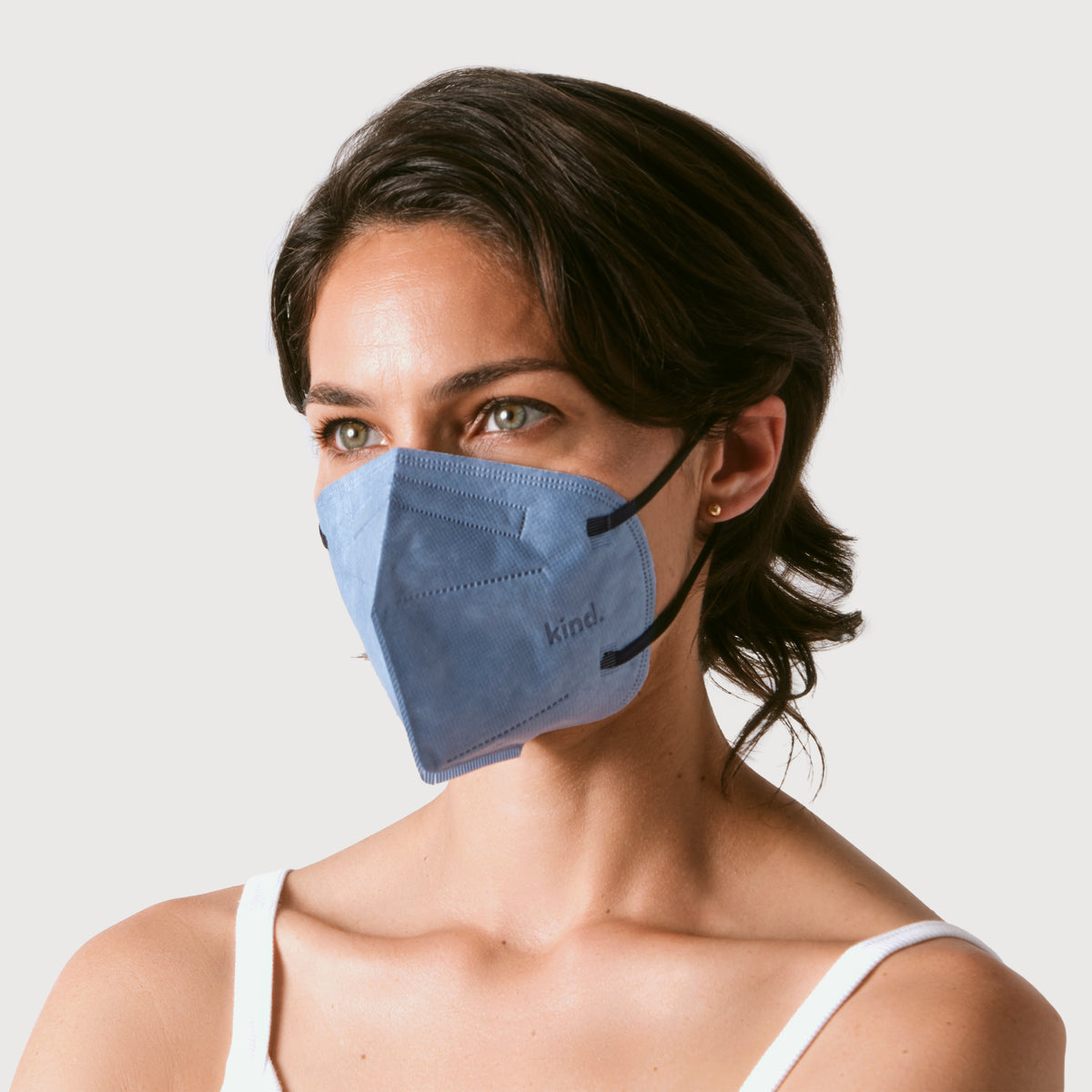 KN95 Respirator Face Mask Cone Shape - Iris