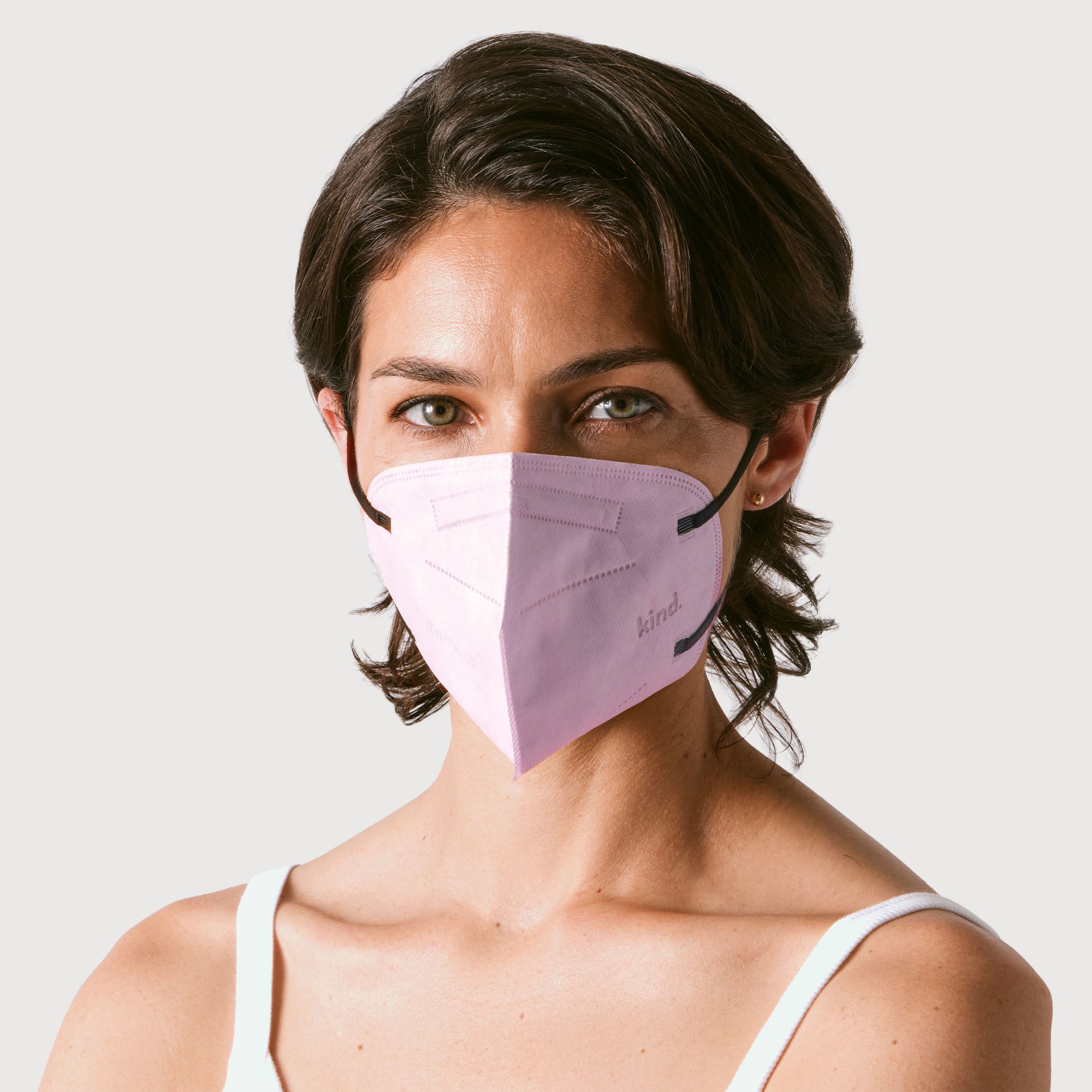 KN95 Respirator Face Mask Cone Shape - Lilac