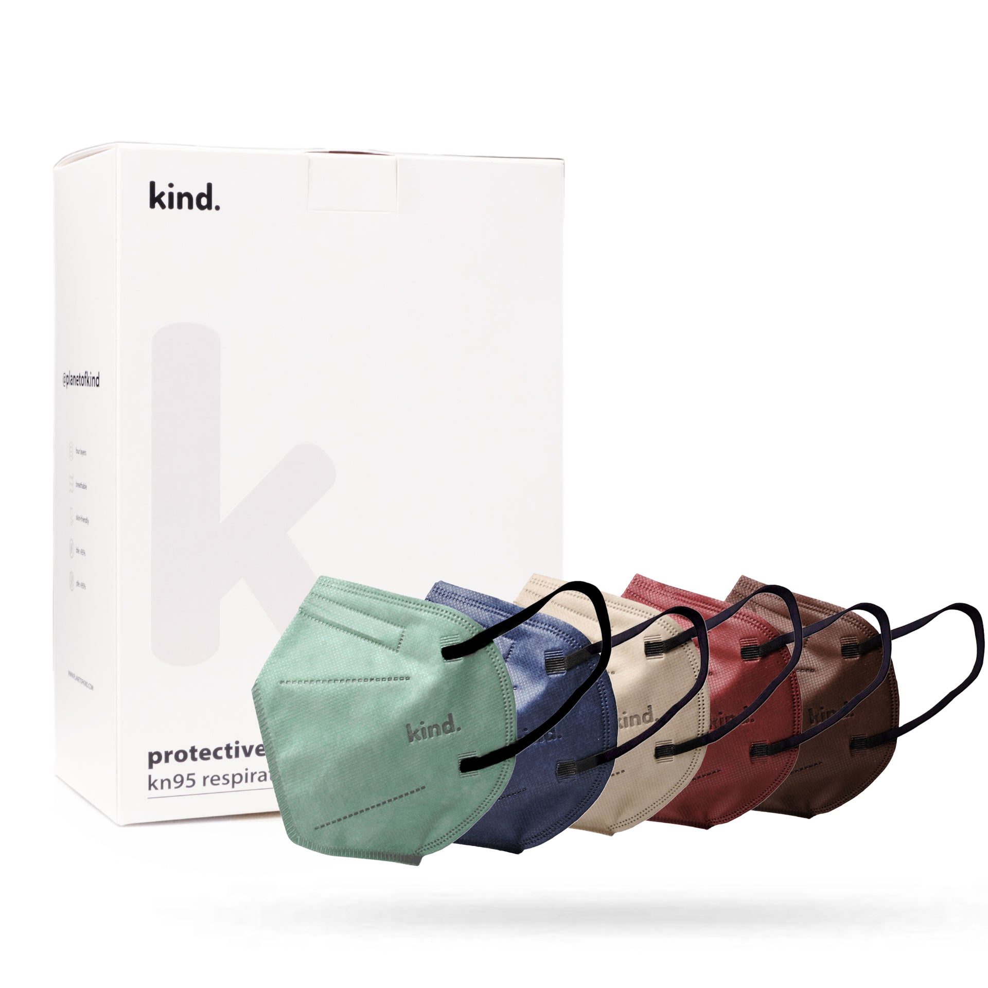 KN95 Respirator Face Mask Cone Shape: Mid-century Bundle