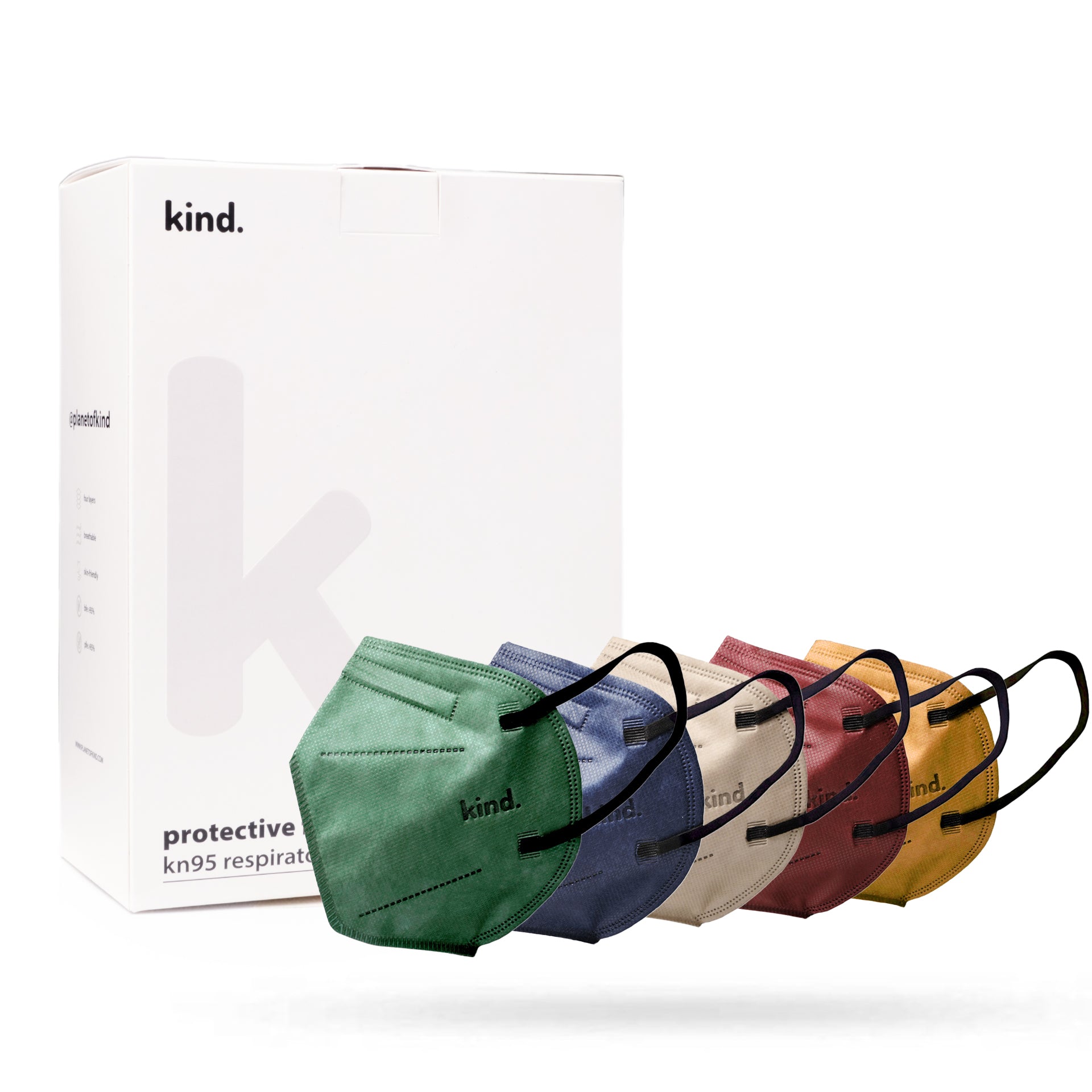 KN95 Respirator Face Mask Cone Shape: Mid-century Bundle