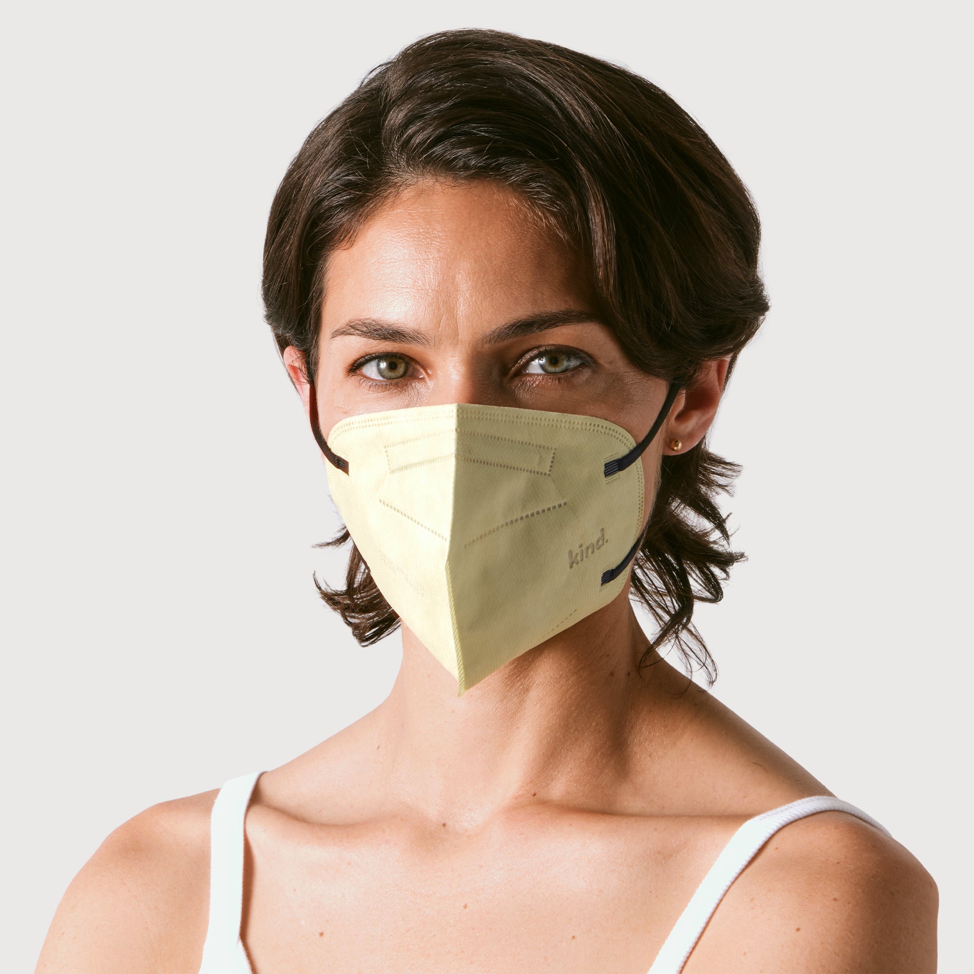 KN95 Respirator Face Mask Cone Shape - Matcha Latte