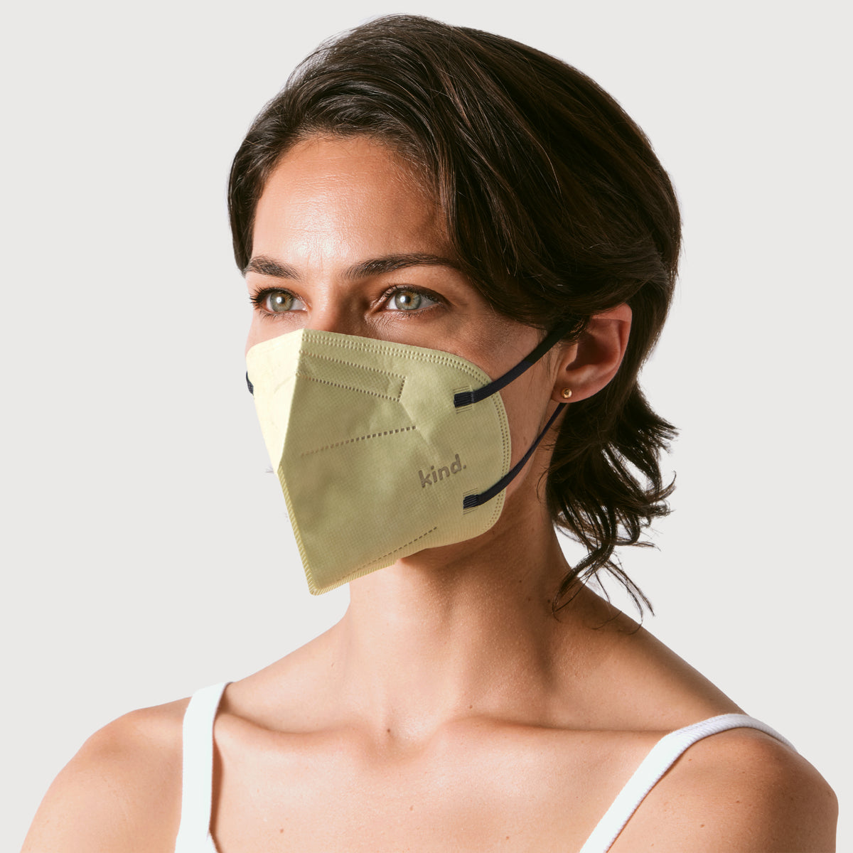 KN95 Respirator Face Mask Cone Shape - Matcha Latte