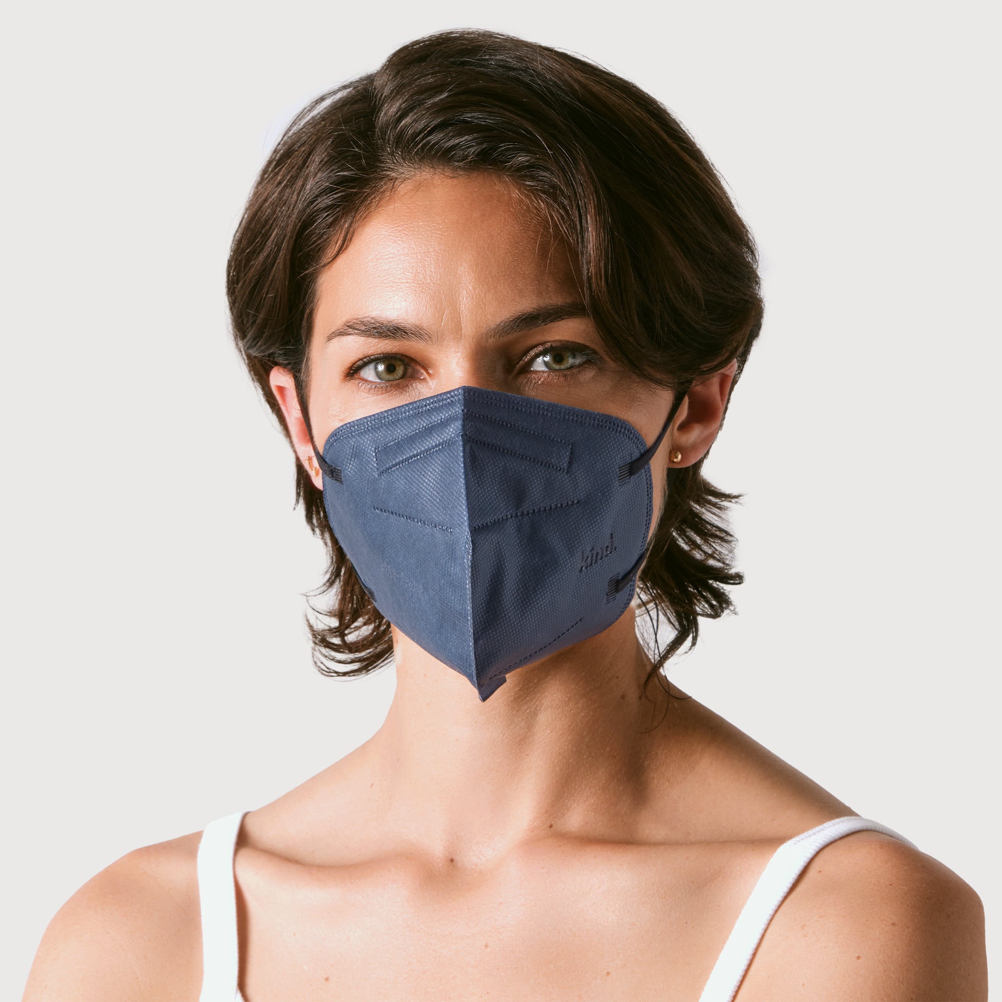 KN95 Respirator Face Mask Cone Shape - Midnight