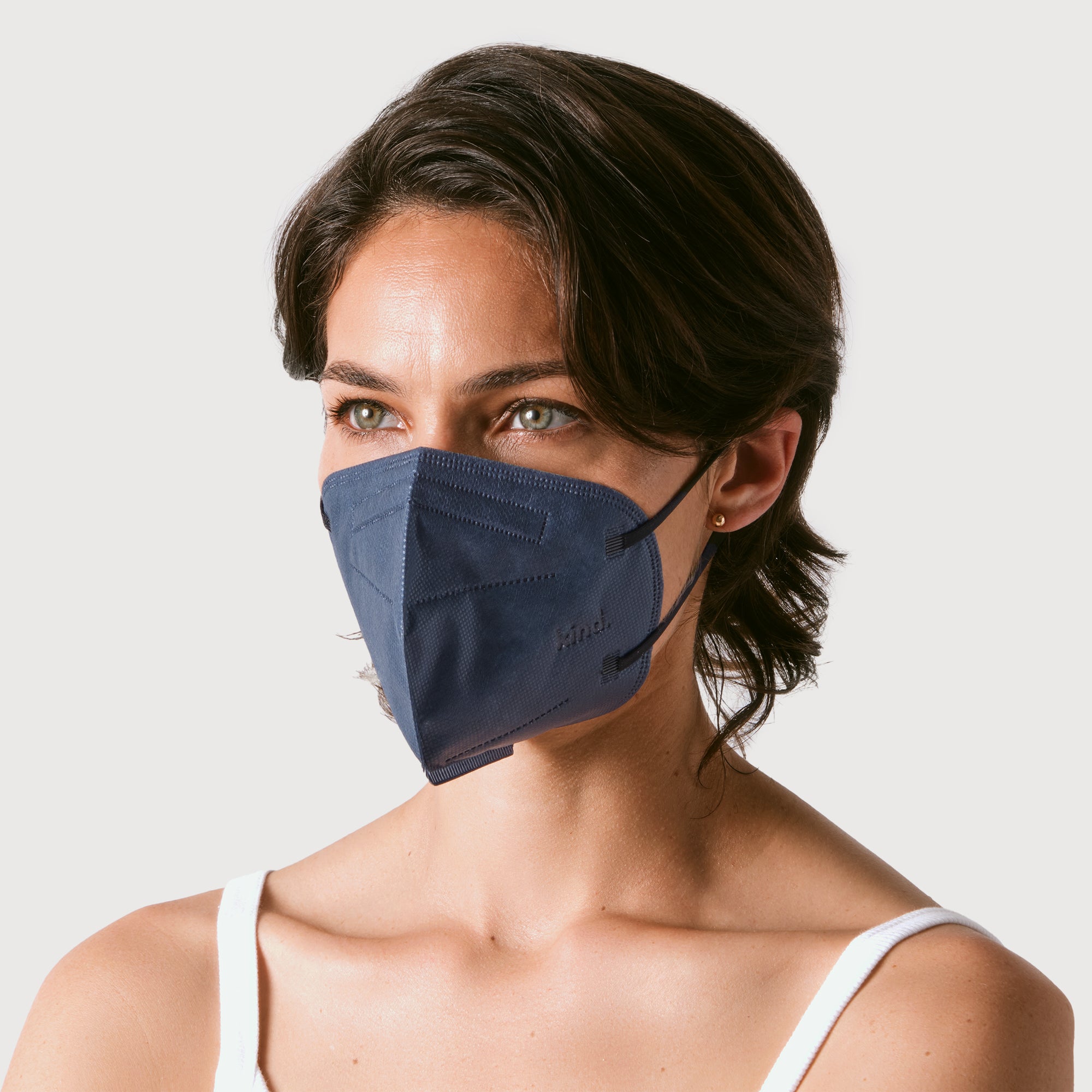 KN95 Respirator Face Mask Cone Shape - Midnight