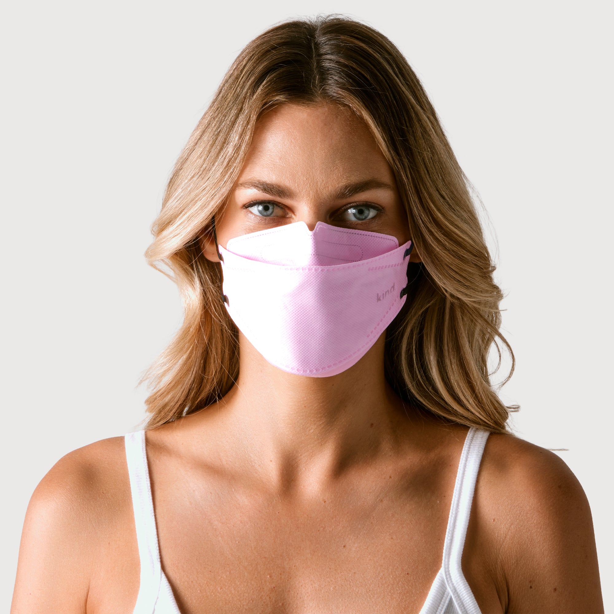 KN95 Respirator Face Mask - Light Pink