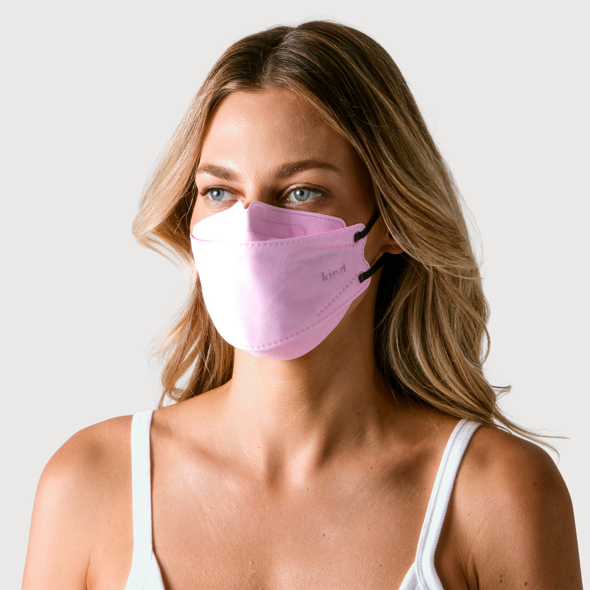KN95 Respirator Face Mask - Light Pink