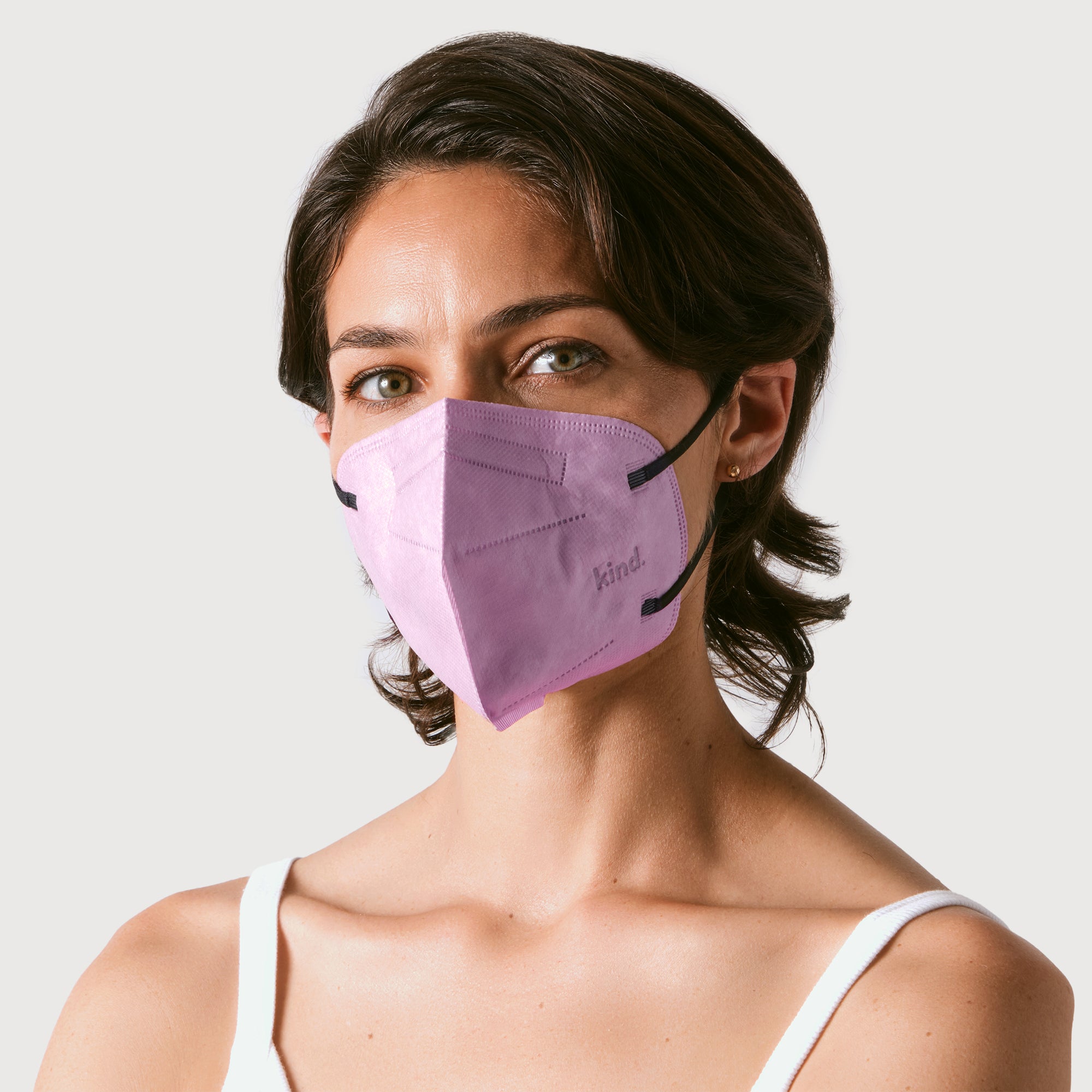 KN95 Respirator Face Mask Cone Shape - Purple