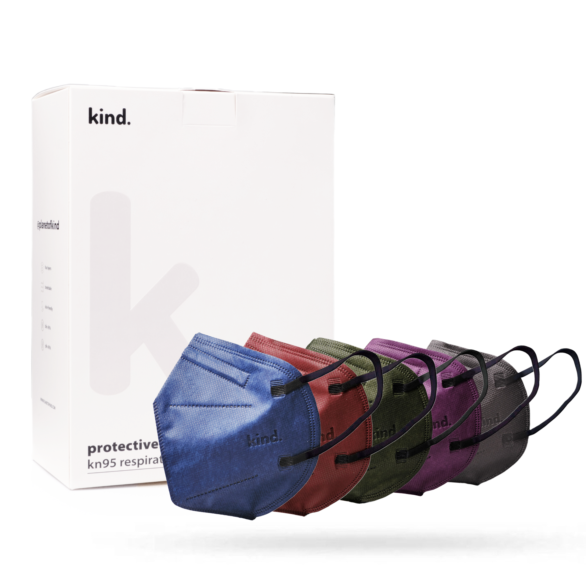 KN95 Respirator Face Mask Cone Shape: Rich Bundle