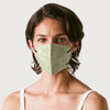 KN95 Respirator Face Mask Cone Shape - Sage