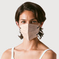 KN95 Respirator Face Mask Cone Shape - Linen