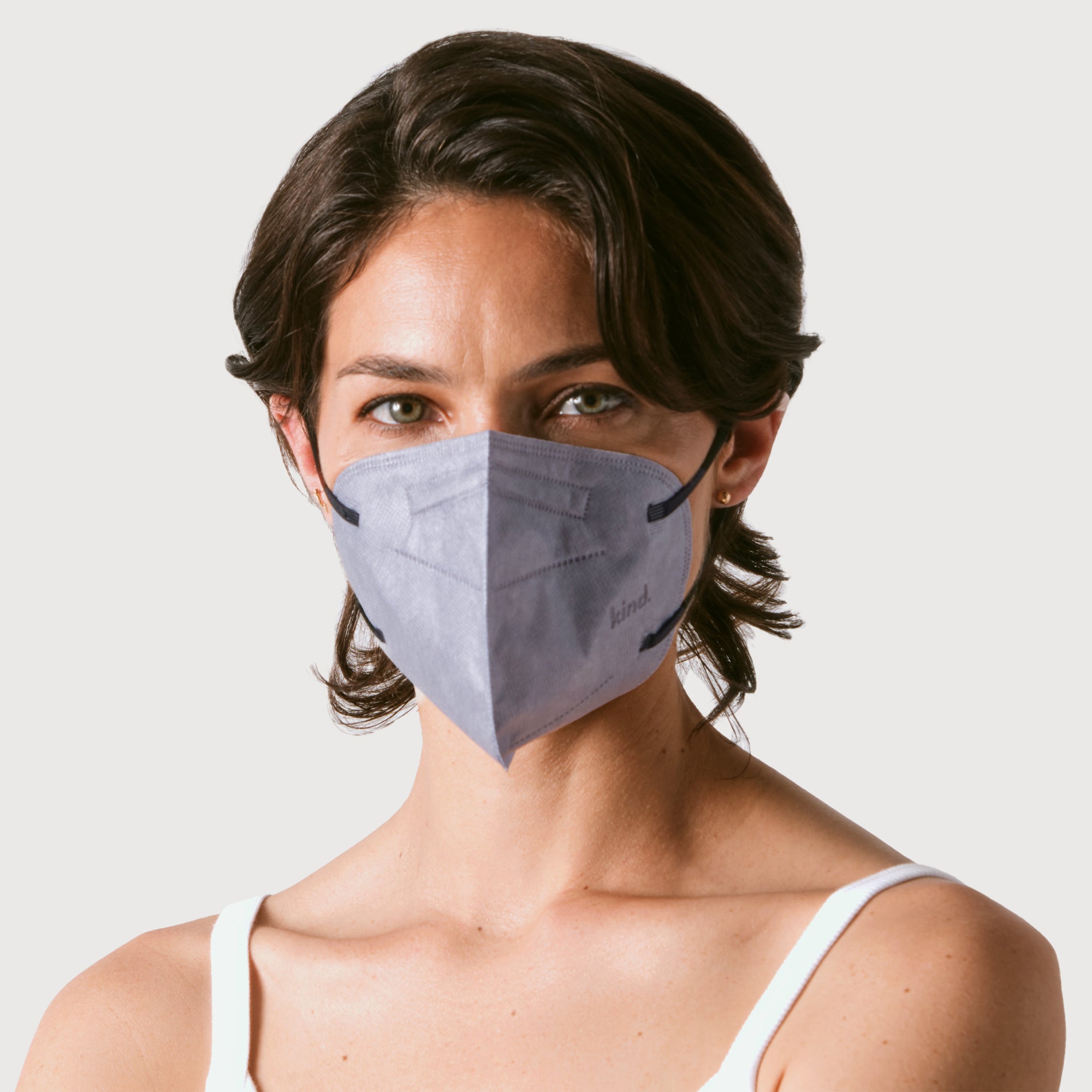KN95 Respirator Face Mask Cone Shape - Titanium