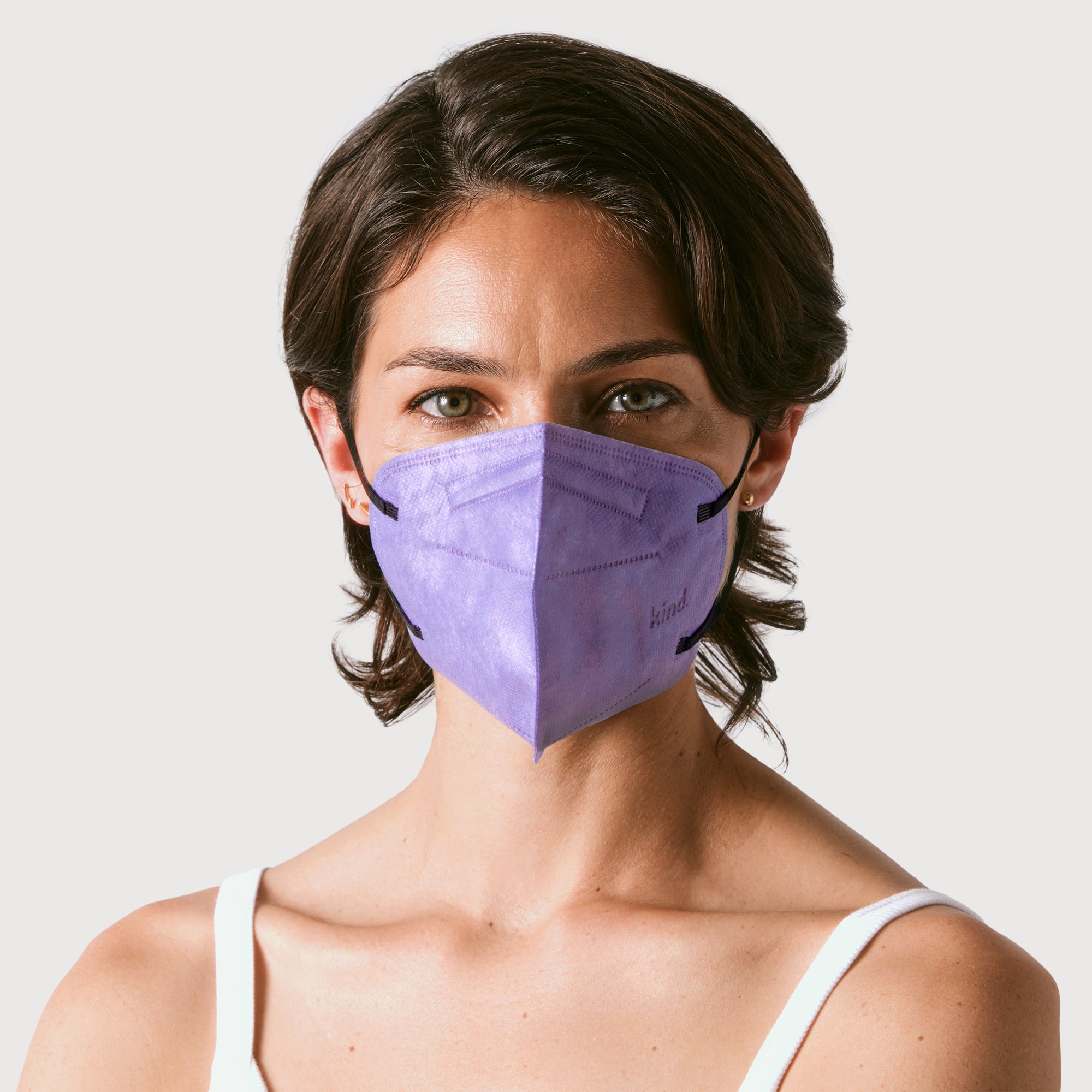 KN95 Respirator Face Mask Cone Shape - Violet