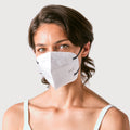 KN95 Respirator Face Mask Cone Shape - White
