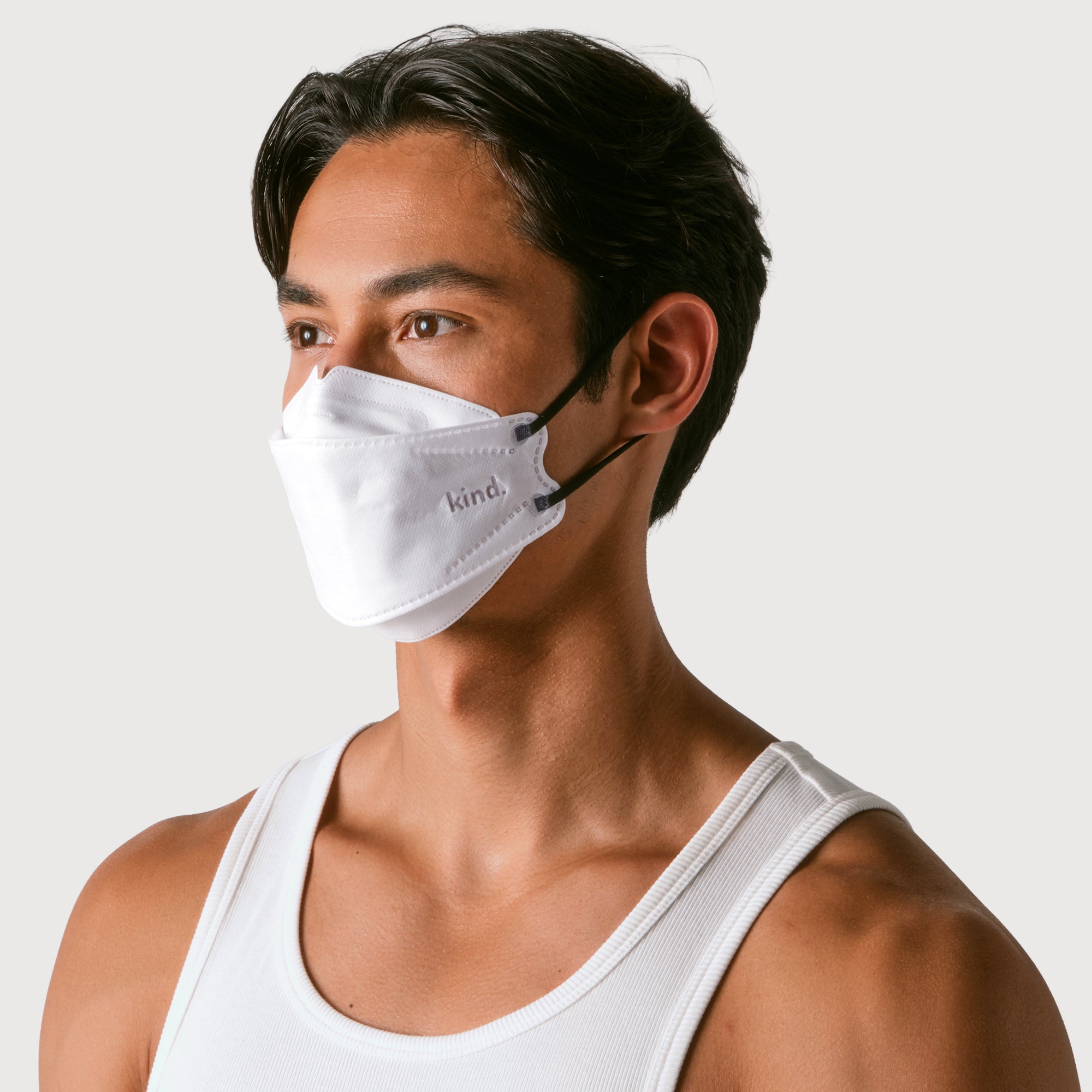 KN95 Respirator Face Mask - White