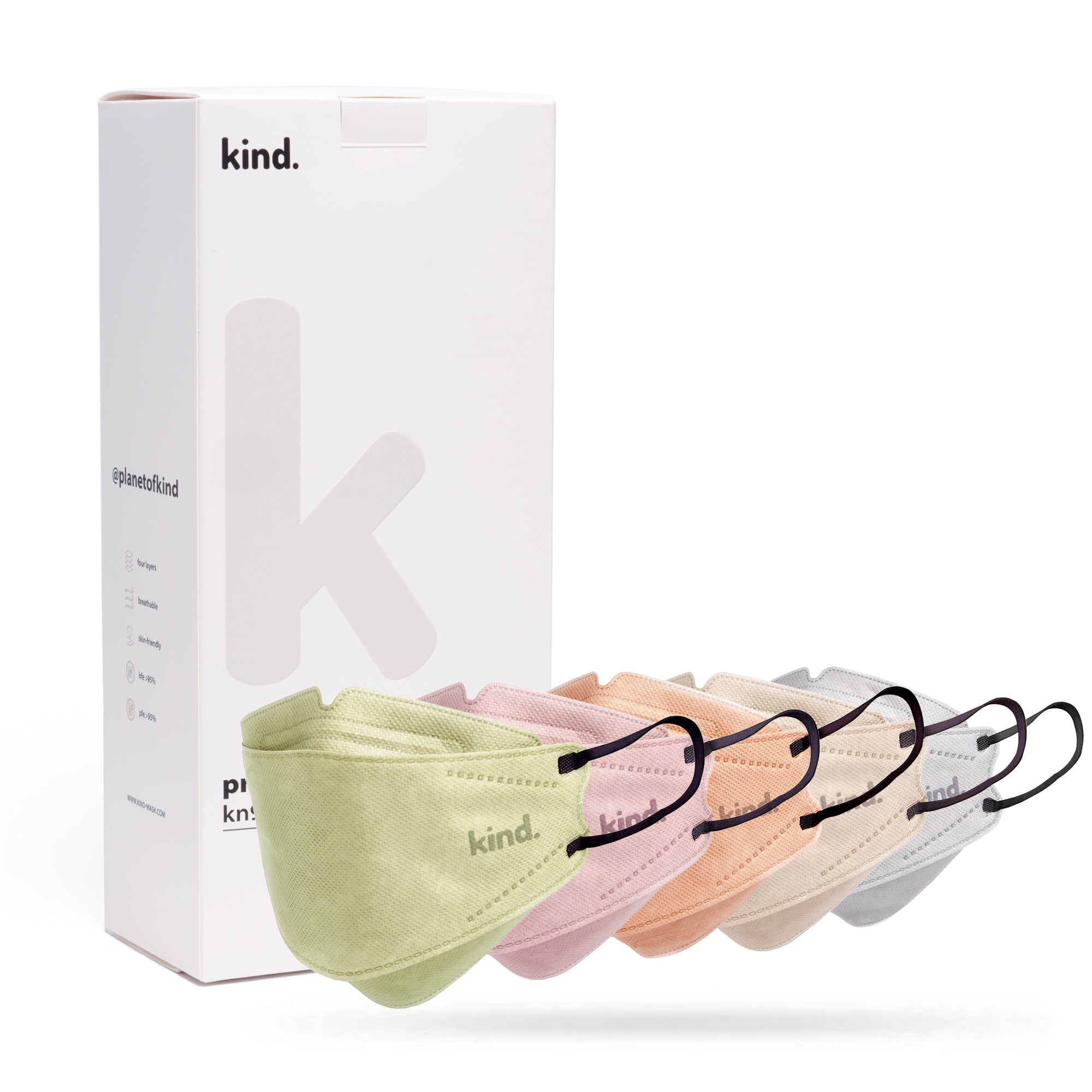 KN95 Respirator Face Mask: Calm Bundle