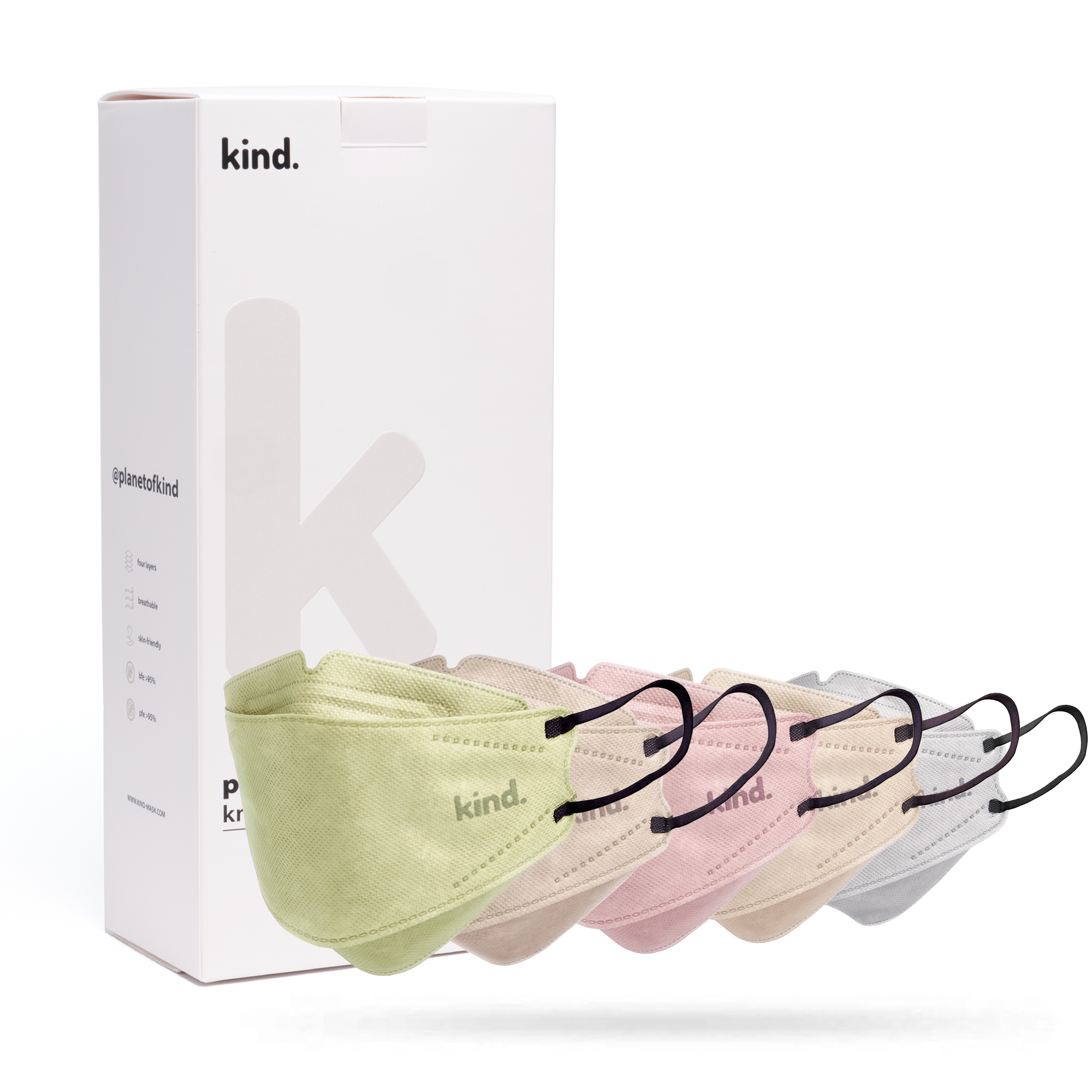 KN95 Respirator Face Mask: Calm Bundle