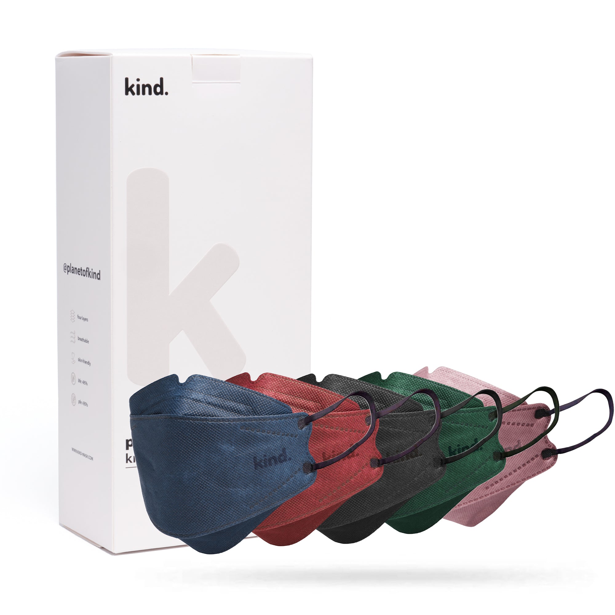 KN95 Respirator Face Mask: Rich Bundle