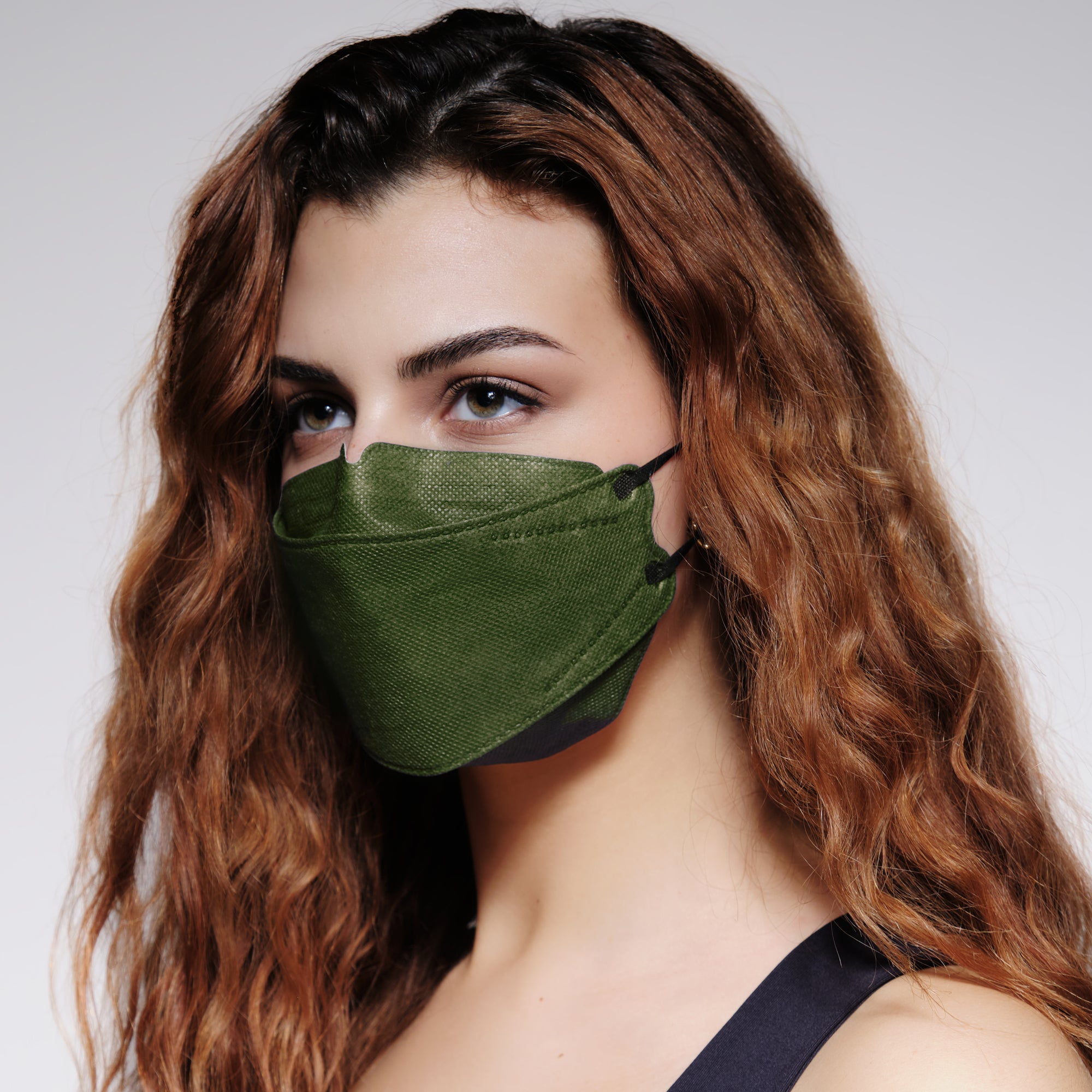 KN95 Respirator Face Mask - Army Green