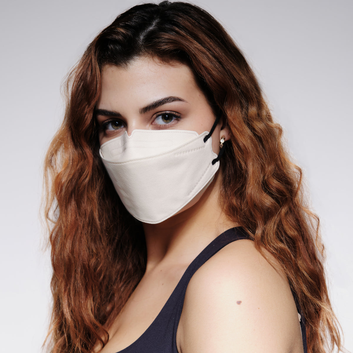 KN95 Respirator Face Mask - Crème