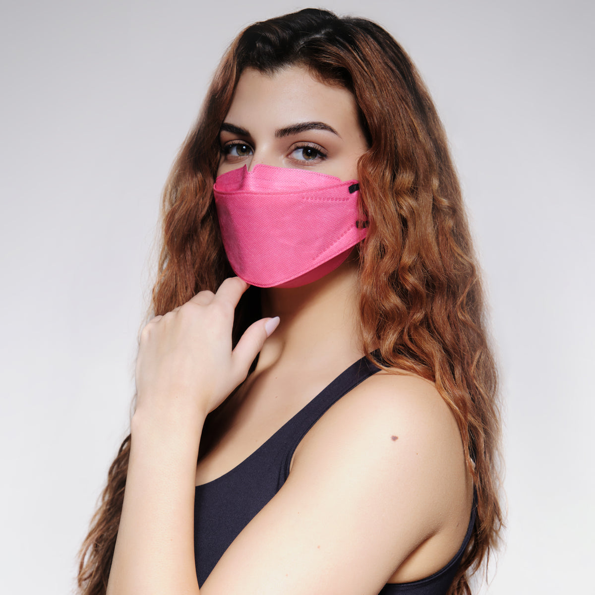 KN95 Respirator Face Mask - Pink