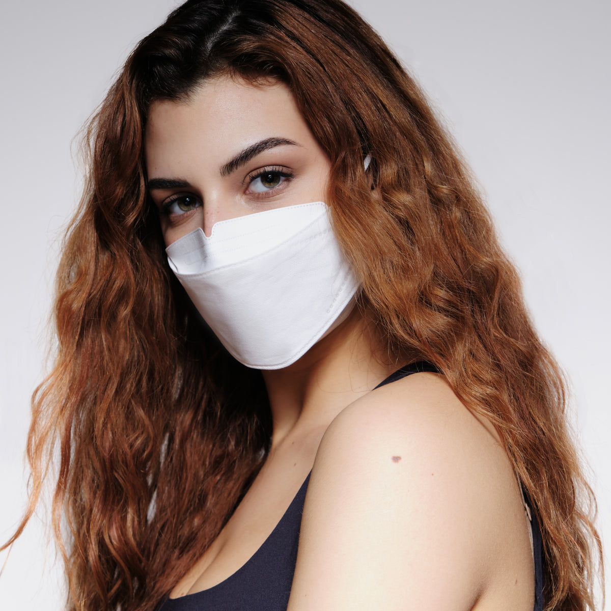 KN95 Respirator Face Mask - White