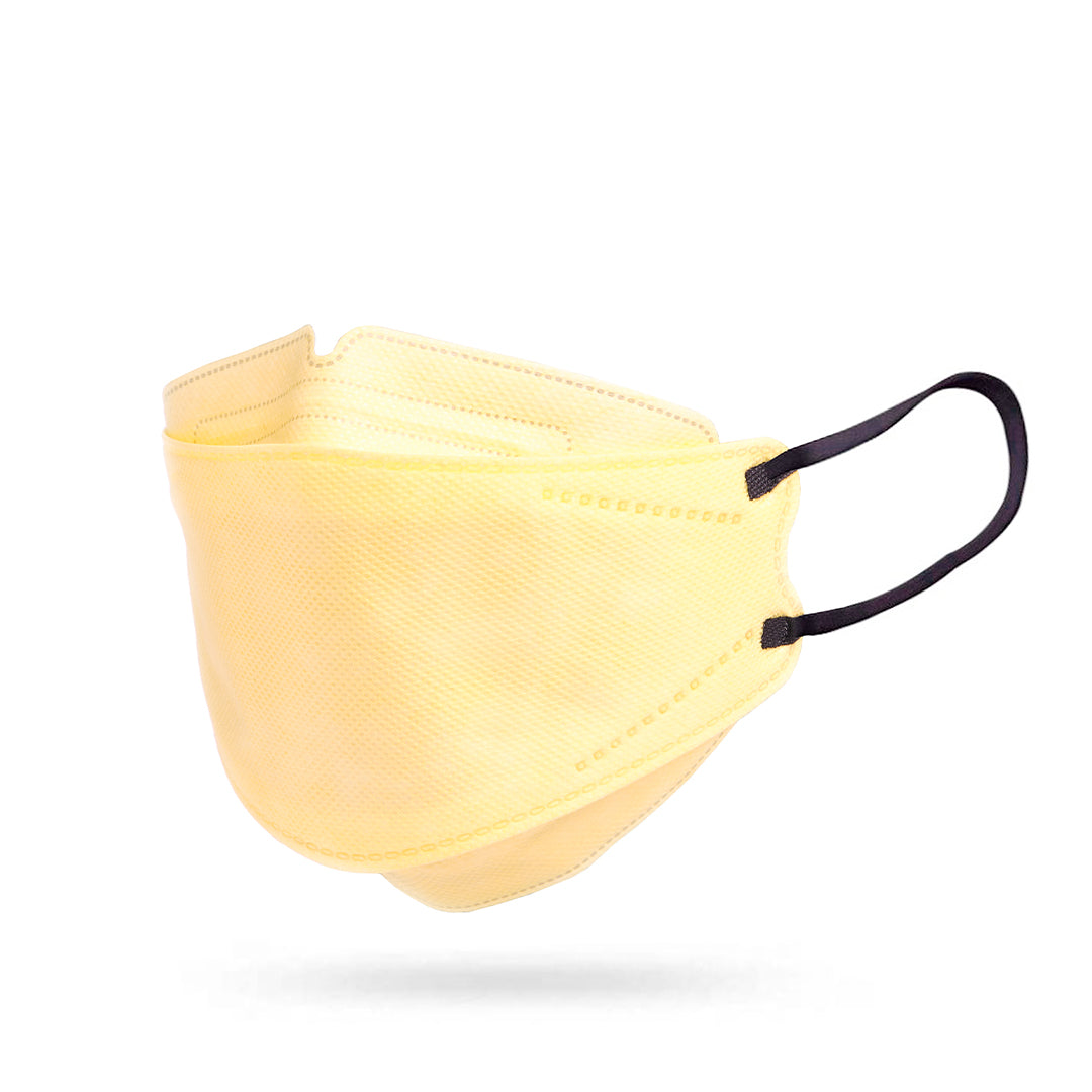 KN95 Respirator Face Mask - Yellow